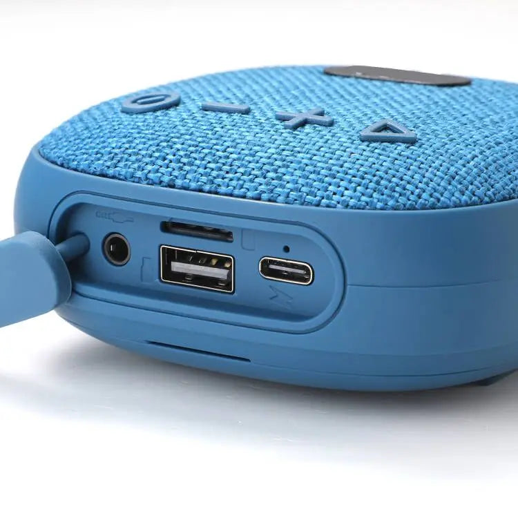 Écouteurs sans Fil TWS 2 en 1 avec Haut-parleur Bluetooth - Son de Basse 3D, Oreillette Mini Portable en Tissu | Haut-parleurs d'Extérieur Portables avec Audio Stéréo 3D Profond