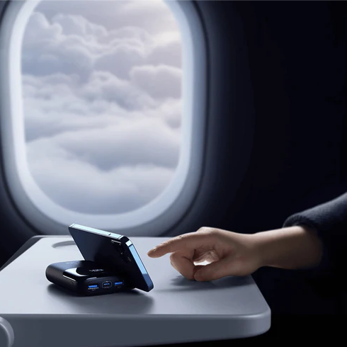 Power Bank Portable Mini - Batterie Externe 10.000 mAh avec Charge Rapide USB C et Affichage LED - Powerbank Compatible avec tous les Smarpthones. Facile à ranger dans la poche ou sac