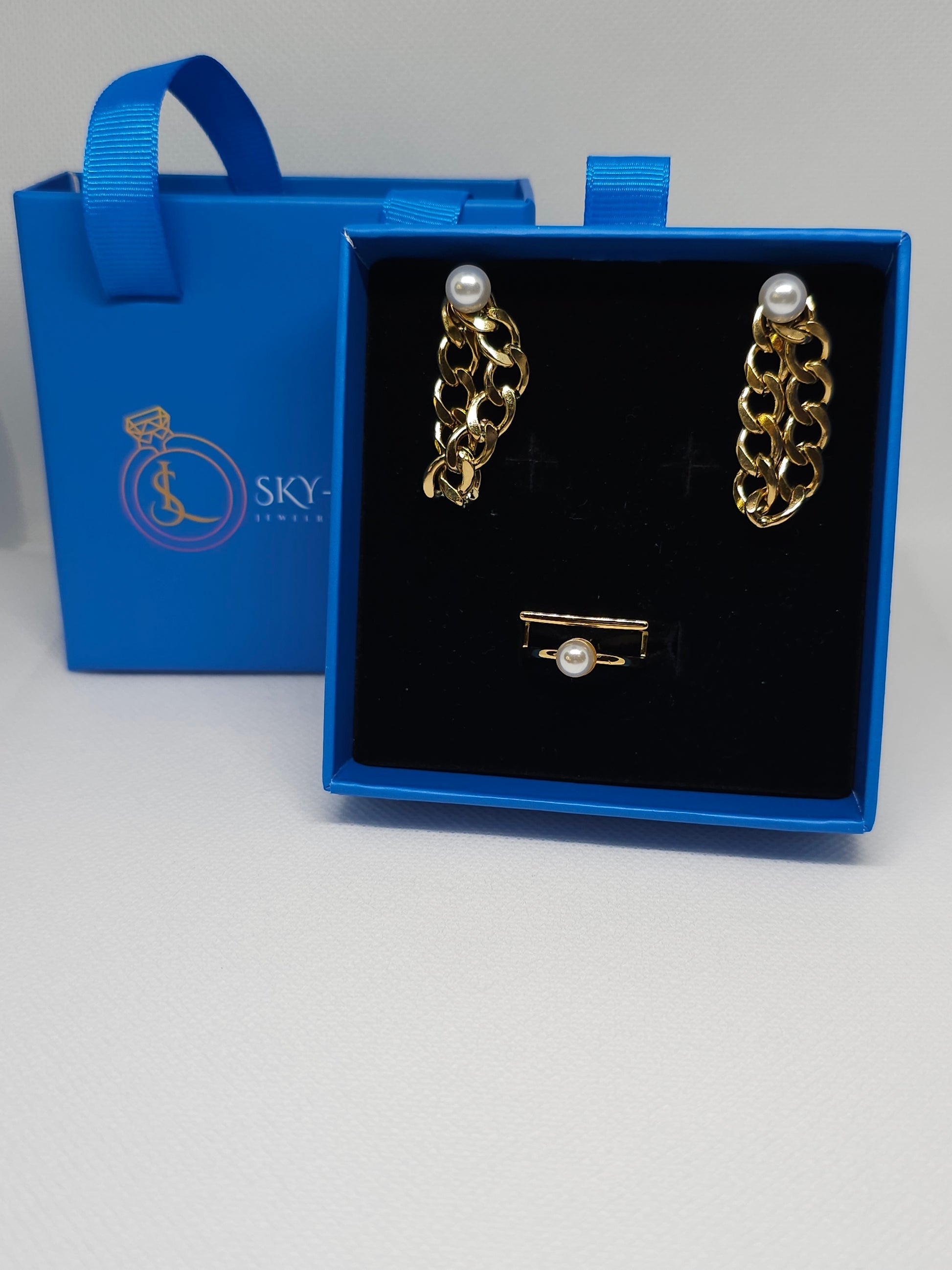 Coffrets Bijoux Boucles D'oreilles - Bague (SPECIAL Saint valentin )