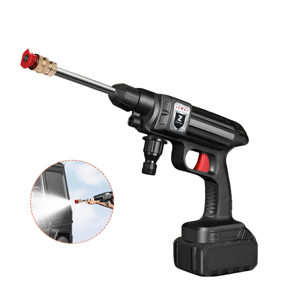 Pistolet à Eau Haute Pression 1500W Lavage de Voiture et jardin