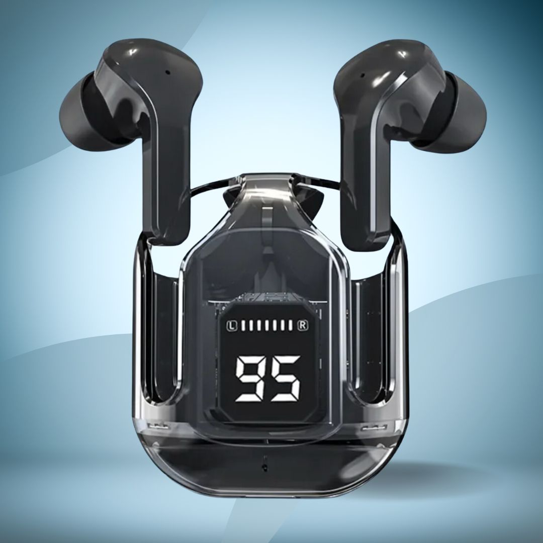 Écouteurs Bluetooth sans fil BT30 TWS: Son clair et design transparent